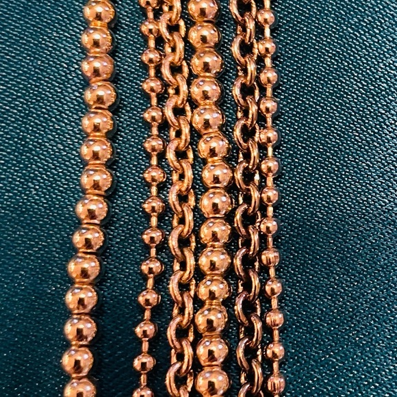 Beautiful Retro Dior long multi strand charm Necklace - Picture 4 of 6